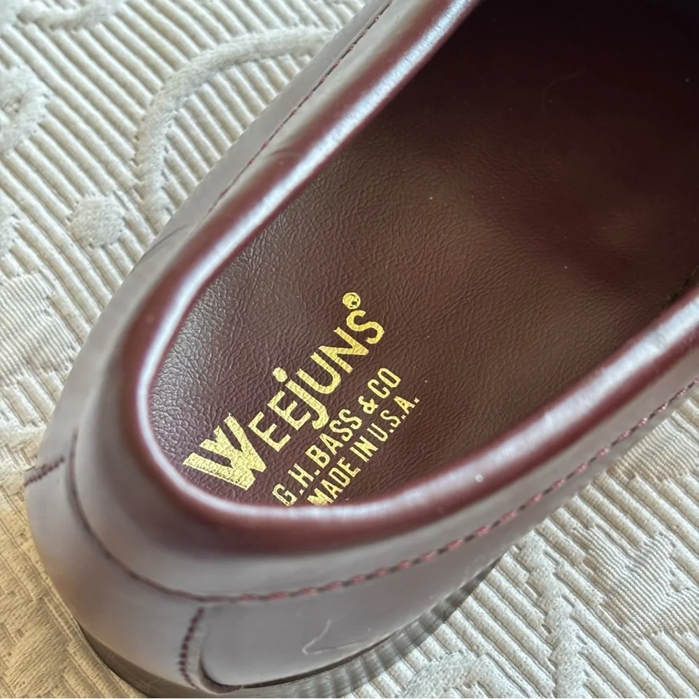 Vintage Bass Weejuns 734 Classic Penny Loafer Wilton Maine